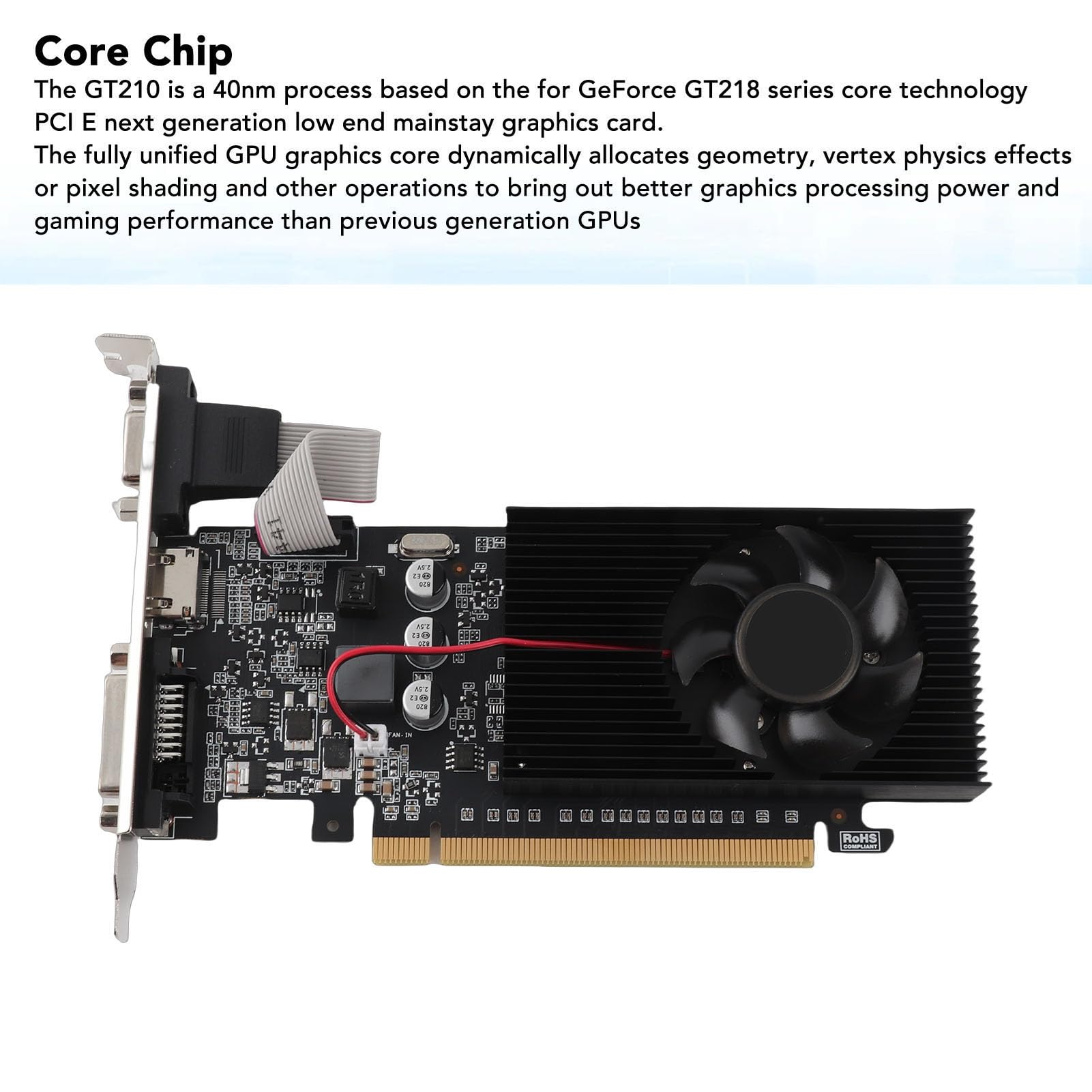 Amazon.com: Sanpyl GT210 1GD3 1GB GDDR3 64bit Graphics Card, DVI
